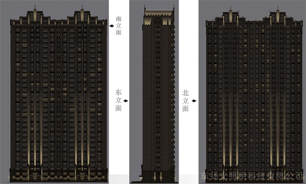 2號樓照明設計效果圖
